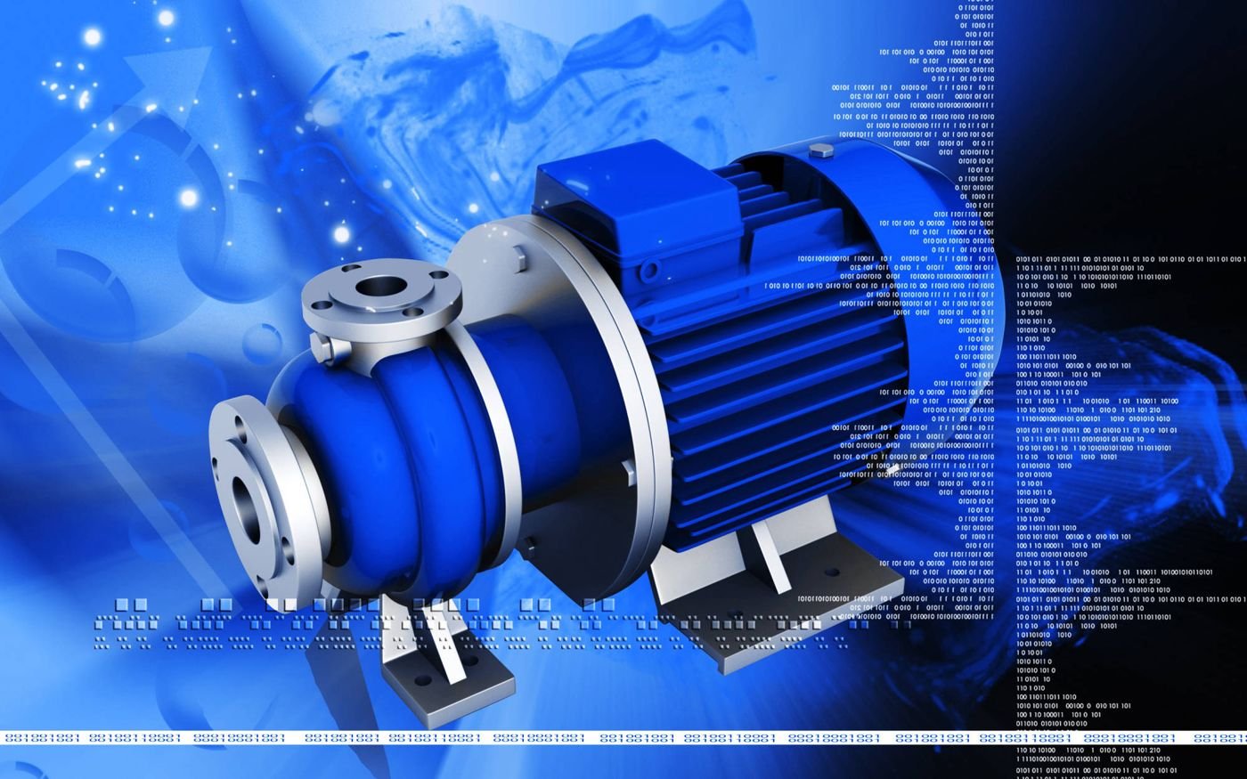 Centrifugal pump with motor